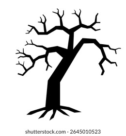 Halloween Tree Spooky Horror Silhouette