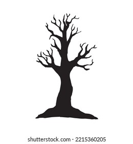 Halloween Tree for Your Design for the Holiday Halloween
