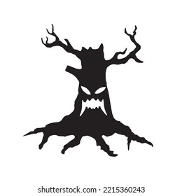 Halloween Tree for Your Design for the Holiday Halloween

