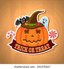 Halloween Trick or Treat Banner