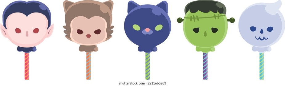 Halloween Trick or Treat Lollipop Collection