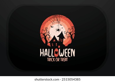 Halloween Trick Or Treat T-shirt Design