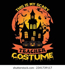 halloween tshart design vector art