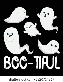 Halloween t-shirt, Boo-tiful t-shirt,  Halloween fun t-shirt