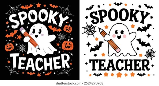 t-shirt de Halloween, design de t-shirt de tipografia personalizada e vetorial para o amante do halloween.