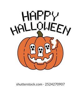 Halloween t-shirt, custom and vector typography t shirt design for halloween lover.