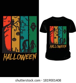 HALLOWEEN T-SHIRT - HALLOWEEN T-SHIRT-DESIGN