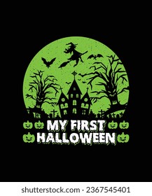 Diseño de camisetas de Halloween, diseño de camisetas de Halloween