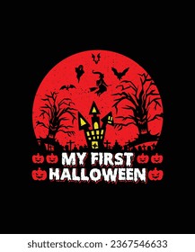 Halloween T-shirt Design, Halloween t-shirt design