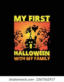 Halloween T-shirt Design, halloween t-shirt design