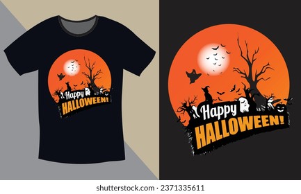 HALLOWEEN TSHIRT - HALLOWEEN T-SHIRT DESIGN