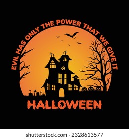 Halloween T-shirt Design for 31 October 2023 to men and women 