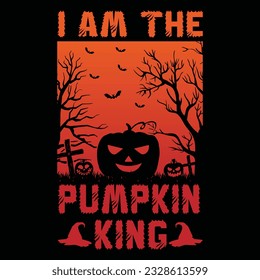 Halloween T-shirt Design for 31 October 2023 to men and women 