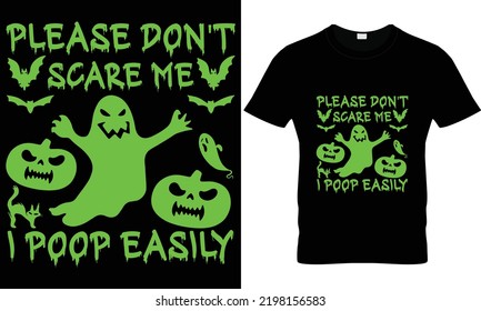 Halloween t-shirt design beautiful template 100% vector best Vector graphic for T-Shirt illustration and other uses. print ready File any products