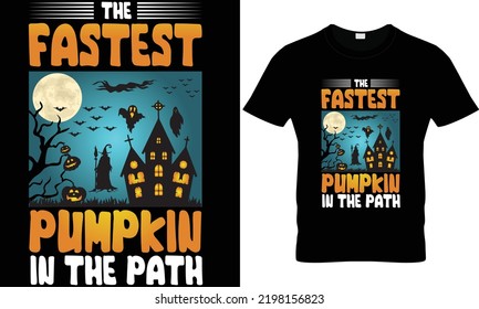 Halloween t-shirt design beautiful template 100% vector best Vector graphic for T-Shirt illustration and other uses. print ready File any products