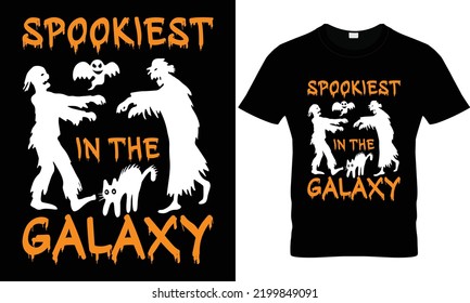Halloween t-shirt design beautiful template 100% vector best Vector graphic for T-Shirt illustration and other uses. print ready File any products