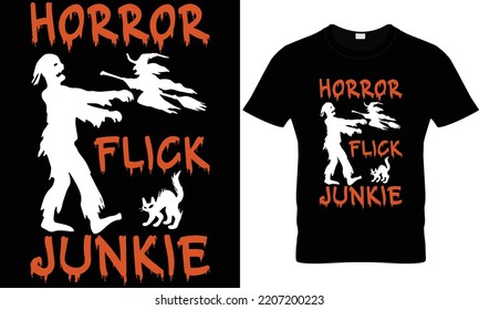 Halloween t-shirt design beautiful template 100% vector best Vector graphic for T-Shirt illustration and other uses. print ready File any products