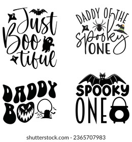 Halloween T-shirt Design Bundle, Halloween Quotes Design t shirt Bundle, Vector EPS Editable Files, can you download this Design Bundle..