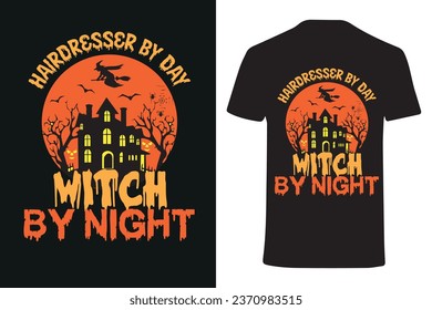 Halloween t-shirt design costume creative Eye-catching high-quality Illustration Black cat Pumpkin, Scary trendy graphic badge typography quote t-shirt design vector. Ready for print, tee, template