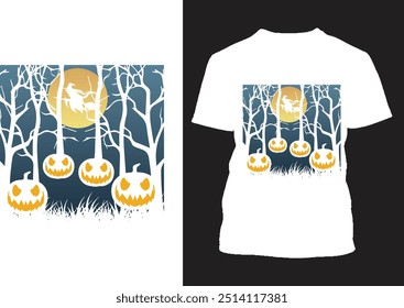 Diseño de camiseta de Halloween, día de halloween, espeluznante, esqueleto divertido, calabaza, Vector, temporada espeluznante, sublimación, diseño, horror, diseño de camiseta.