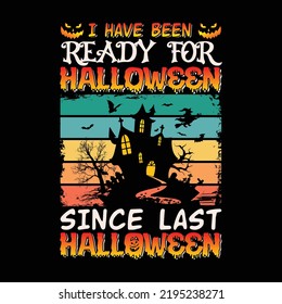 Halloween t-shirt design free vector 1
