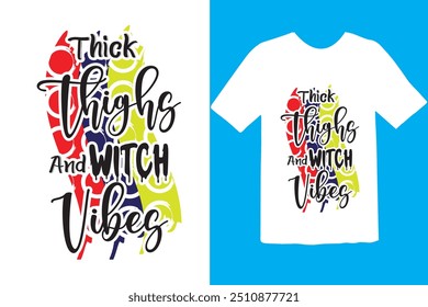 Halloween t-shirt design. graphic typography holiday horror tee shirt. creative vector t shirt. Isolated on black background. Perfect for print items and bags, poster, card