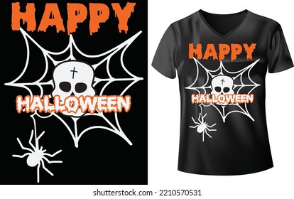 HALLOWEEN T-SHIRT DESIGN, HAPPY HALLOWEEN