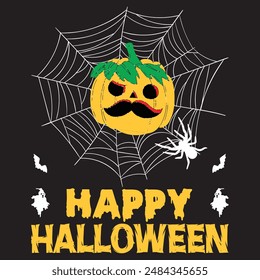 HALLOWEEN T-SHIRT DESIGN , HAPPY HALLOWEEN