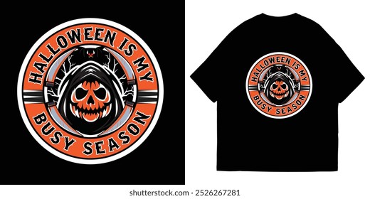 Halloween T-Shirt Design And Illustration