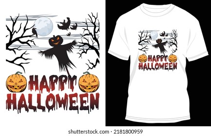  Halloween T-shirt design Illustration and Vector