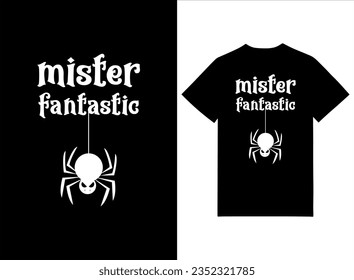  Halloween T-shirt Design - Mister Fantastic