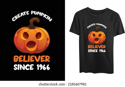 Halloween t-shirt design for pod marketplace