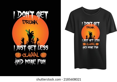 Halloween t-shirt design for pod marketplace