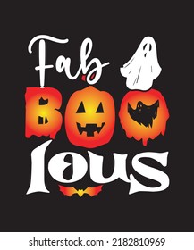 Halloween T-Shirt Design, Print Ready Editable vector files