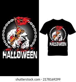 Halloween T-shirt Design – Printable Sublimation Design.. 