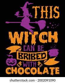 Halloween tshirt design, pumkin, witch, chocolate, happy halloween, vector, art, abstract, background