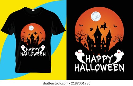 Halloween t-Shirt Design. Pumpkin shirt Vector Graphics
Professional and creative Halloween vector T-shirt template, easy to print all-purpose for man, women, and children shirts.