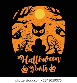 Camiseta de Halloween diseño de calabaza de Halloween vector Halloween 