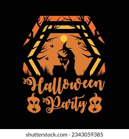 Camiseta de Halloween diseño de calabaza de Halloween vector Halloween 
