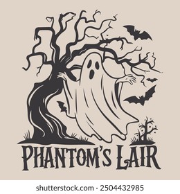 Halloween t-shirt Design, Halloween Retro,Typograpy T-shirt Design