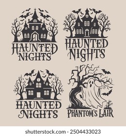 Halloween t-shirt Design, Halloween Retro,Typograpy T-shirt Design