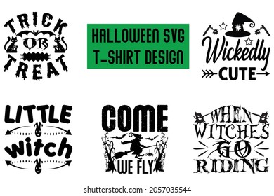 Halloween t-shirt design. Halloween svg bundle. T-shirt design for print. Sublimation t-shirt.