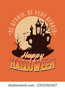 Halloween t-shirt Design, Halloween tee vector artwork