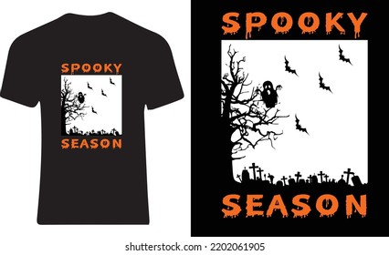Halloween t-shirt design template, Halloween t-shirt 