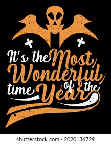 Halloween T-shirt design template, custom halloween t-shirt design vector file. 