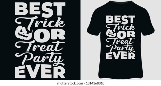 Halloween T-Shirt design template, Halloween quotes, lettering typography, and vector design.