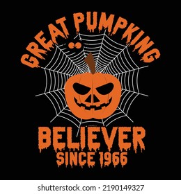 Halloween T-shirt design Trendy vector