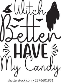 Halloween T-shirt design, Typography design