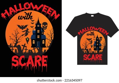 Halloween t-shirt design unique design 