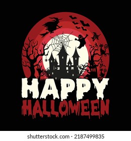 Halloween t-shirt design for Halloween t-shirt vector